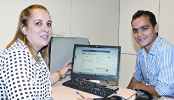 Mônica Kröger e Rodolfo de Mattos