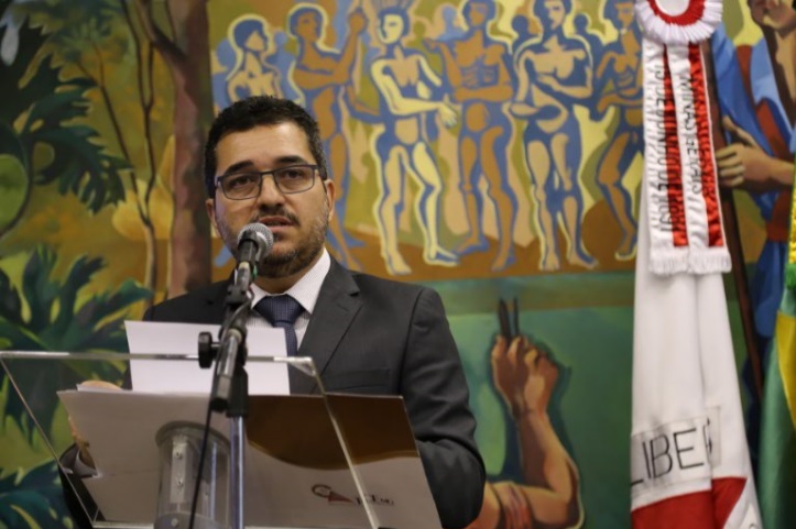 Presidente do TCEMG, Cláudio Terrão, no lançamento do app Na Ponta do Lápis