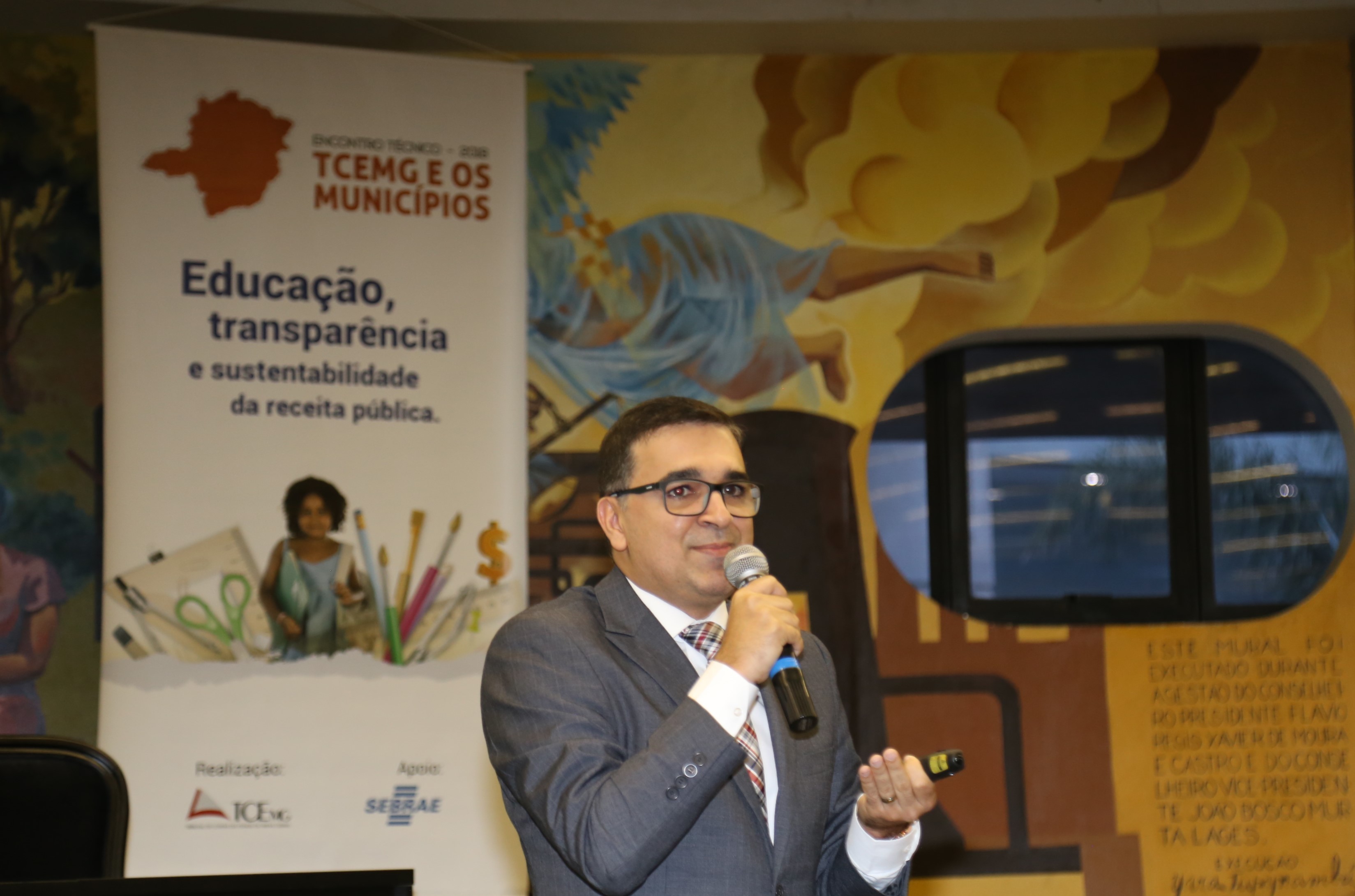 Ryan Brwnner, coordenador de Auditoria Operacional do TCEMG (foto: Su Bernardes)